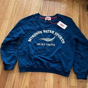 BRAND NEW WITH TAGS Solid & striped sweatshirt